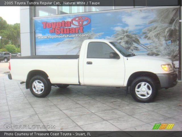 2005 Toyota Tundra Regular Cab in Natural White