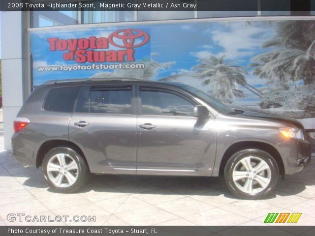 2008 Toyota Highlander Sport in Magnetic Gray Metallic
