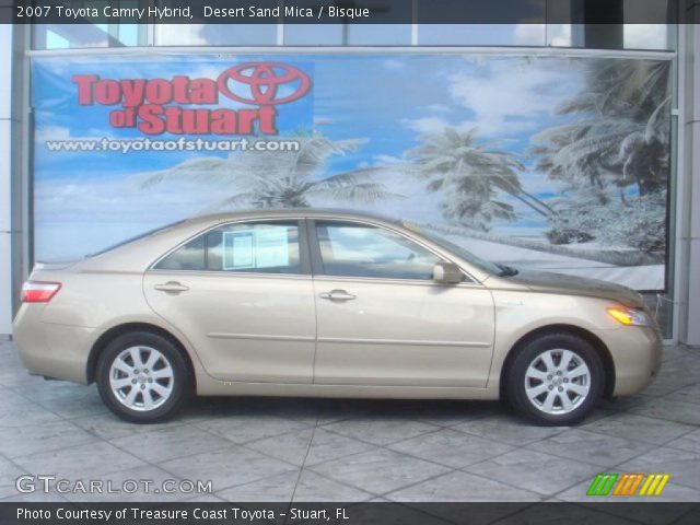 2007 Toyota Camry Hybrid in Desert Sand Mica