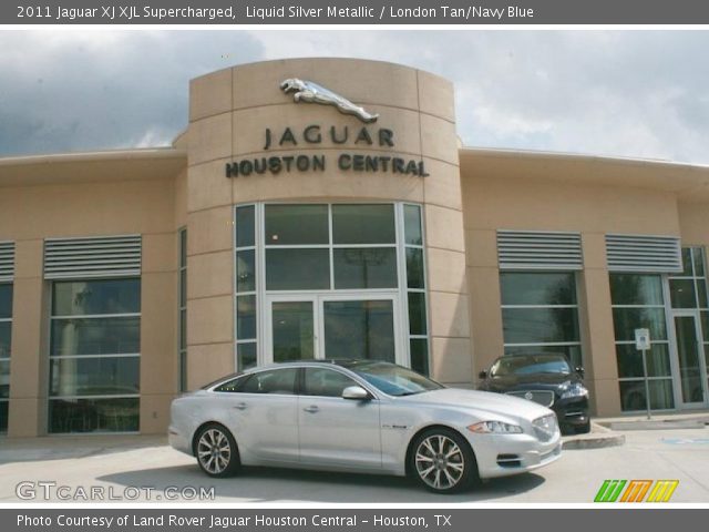 2011 Jaguar XJ XJL Supercharged in Liquid Silver Metallic