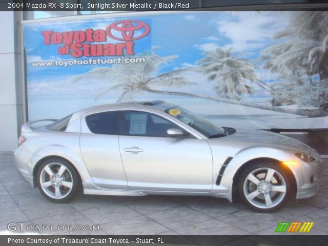 2004 Mazda RX-8 Sport in Sunlight Silver Metallic