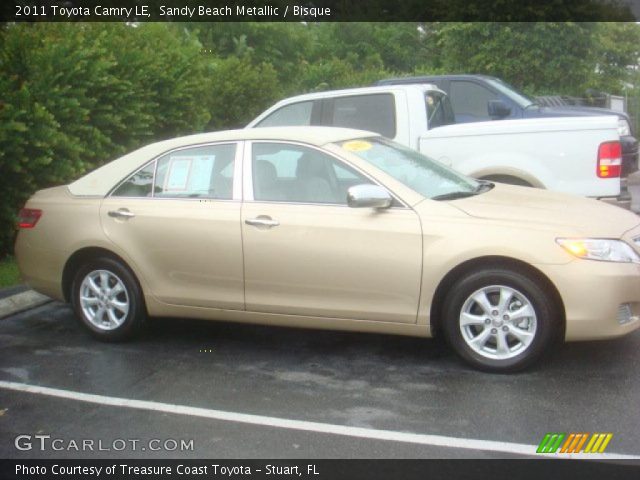 2011 Toyota Camry LE in Sandy Beach Metallic