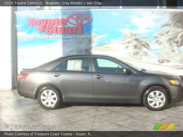 2010 Toyota Camry LE in Magnetic Gray Metallic