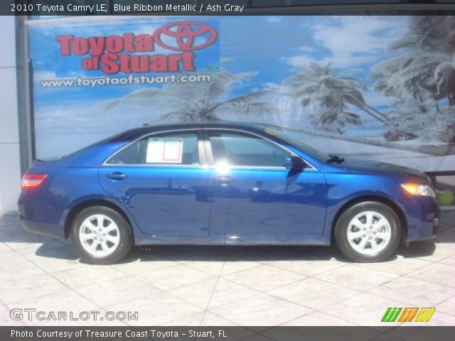 2010 Toyota Camry LE in Blue Ribbon Metallic