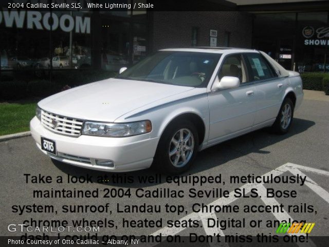 2004 Cadillac Seville SLS in White Lightning