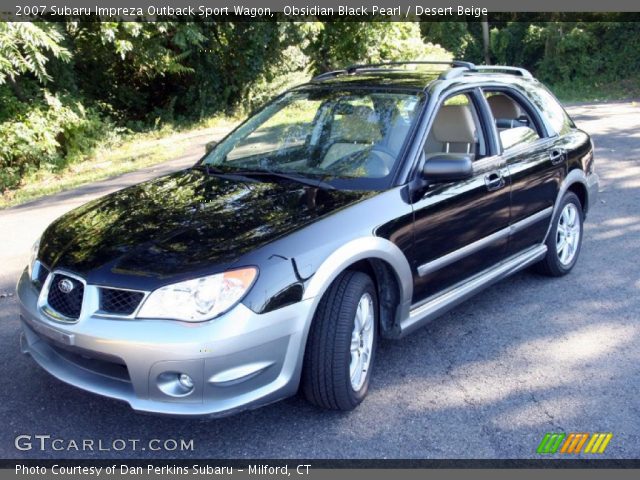 2007 Subaru Impreza Outback Sport Wagon in Obsidian Black Pearl