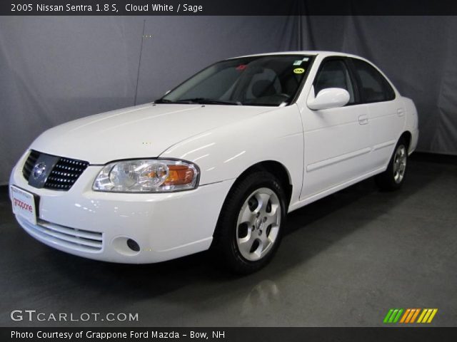 2005 Nissan Sentra 1.8 S in Cloud White