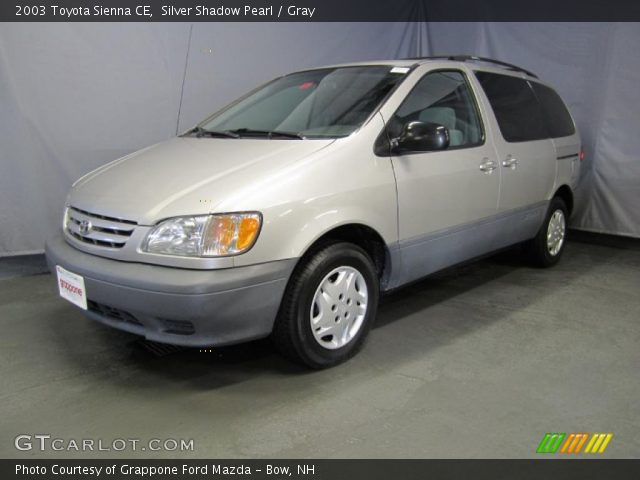 2003 Toyota Sienna CE in Silver Shadow Pearl