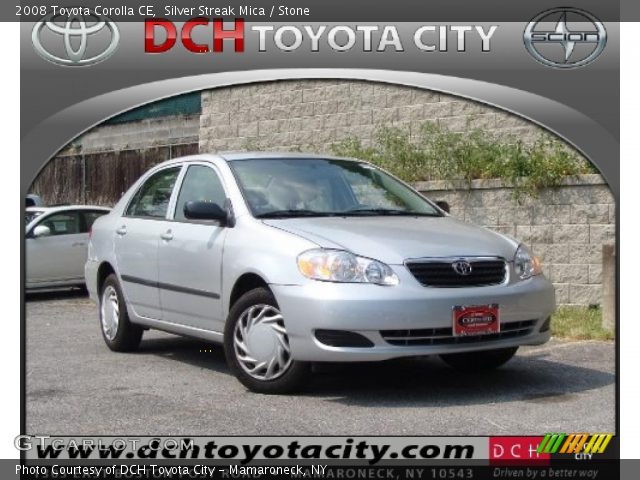 2008 Toyota Corolla CE in Silver Streak Mica