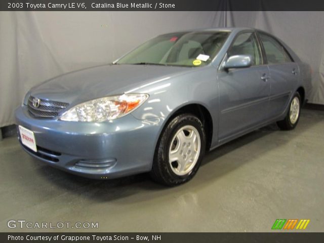 2003 Toyota Camry LE V6 in Catalina Blue Metallic