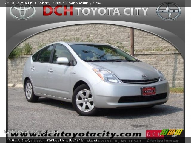 2008 Toyota Prius Hybrid in Classic Silver Metallic