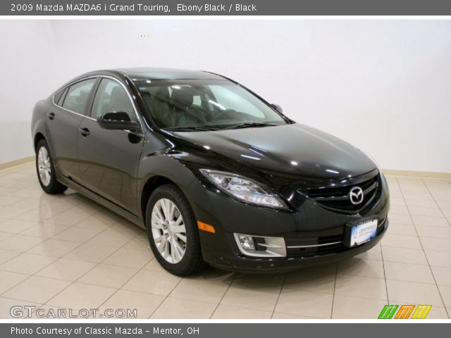 2009 Mazda MAZDA6 i Grand Touring in Ebony Black