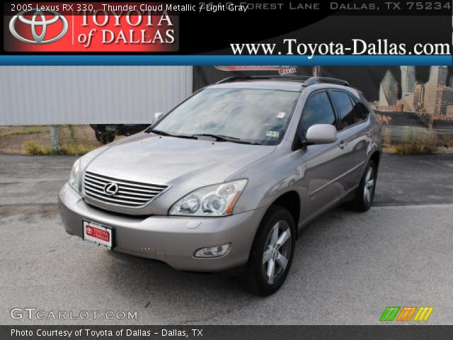 2005 Lexus RX 330 in Thunder Cloud Metallic