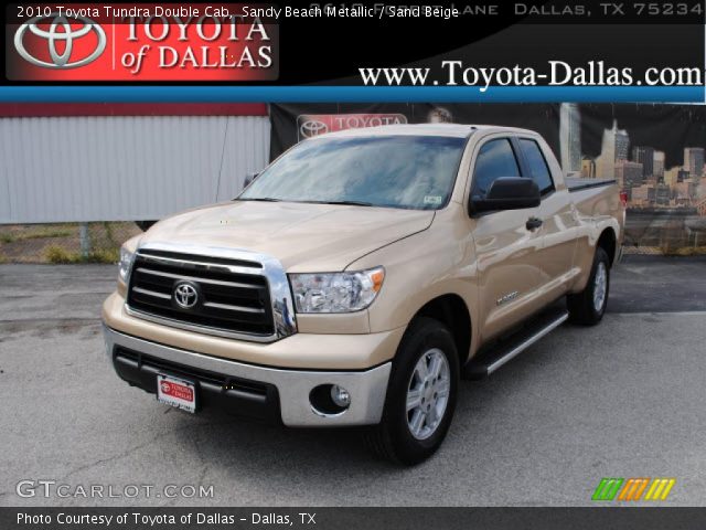 2010 Toyota Tundra Double Cab in Sandy Beach Metallic
