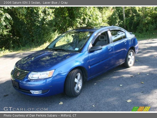 2006 Saturn ION 3 Sedan in Laser Blue