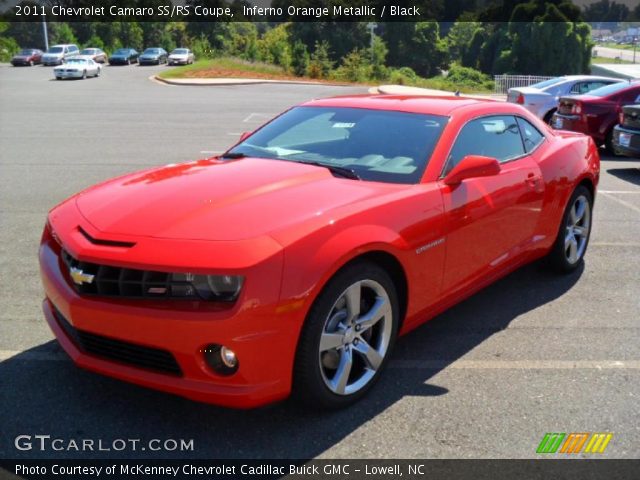 2011 Chevrolet Camaro SS/RS Coupe in Inferno Orange Metallic