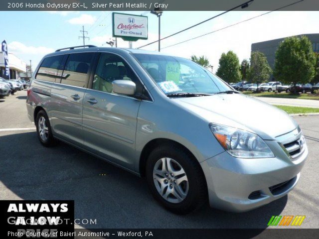 2006 Honda Odyssey EX-L in Silver Pearl Metallic