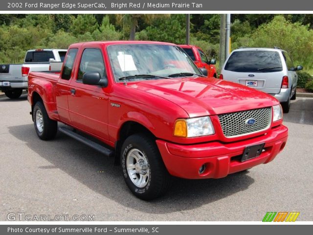 2002 Ford Ranger Edge SuperCab in Bright Red