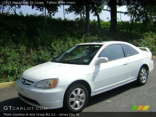 2003 Honda Civic EX Coupe in Taffeta White