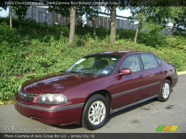 2000 Chevrolet Impala  in Dark Carmine Red Metallic