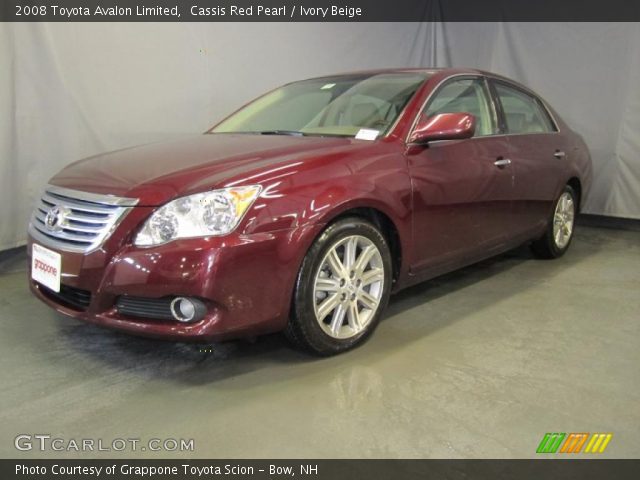 2008 Toyota Avalon Limited in Cassis Red Pearl