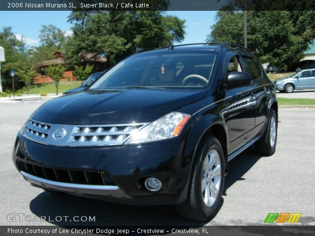 2006 Nissan Murano SL in Super Black