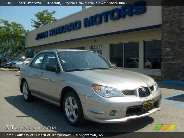 2007 Subaru Impreza 2.5i Sedan in Crystal Gray Metallic