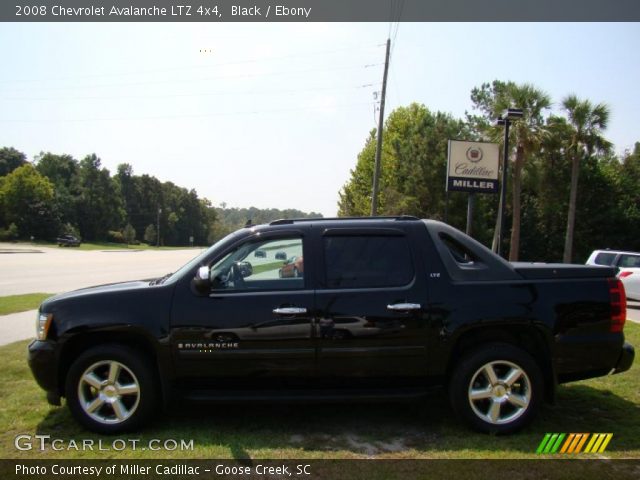 2008 Chevrolet Avalanche LTZ 4x4 in Black