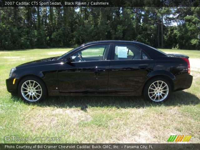 2007 Cadillac CTS Sport Sedan in Black Raven
