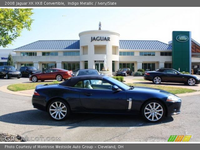 2008 Jaguar XK XK8 Convertible in Indigo Metallic