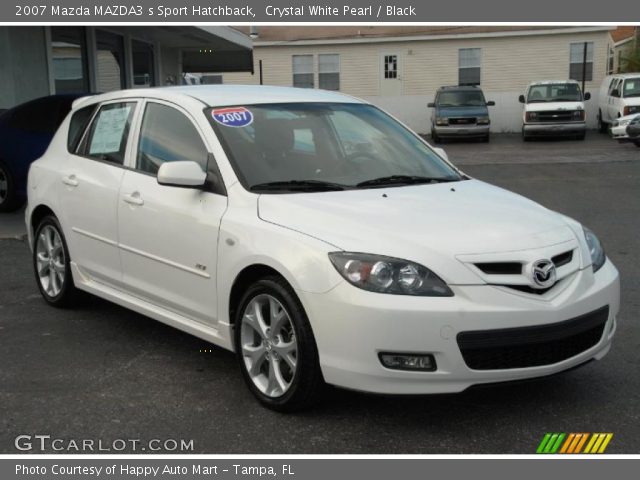 2007 Mazda MAZDA3 s Sport Hatchback in Crystal White Pearl