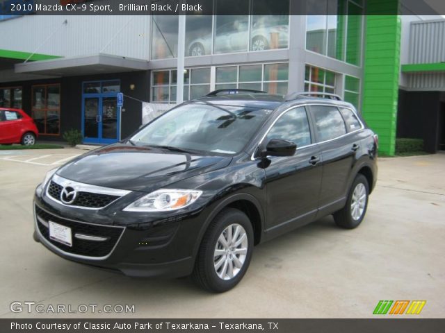 2010 Mazda CX-9 Sport in Brilliant Black