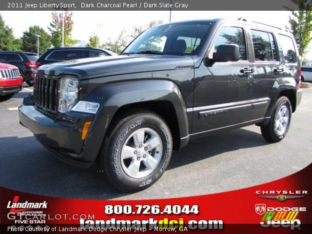 2011 Jeep Liberty Sport in Dark Charcoal Pearl