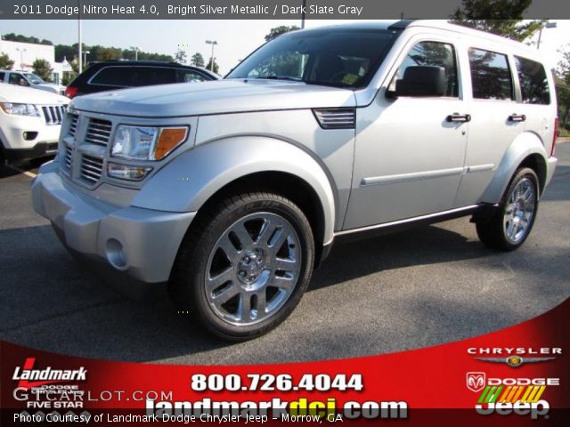 2011 Dodge Nitro Heat 4.0 in Bright Silver Metallic