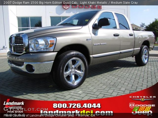 2007 Dodge Ram 1500 Big Horn Edition Quad Cab in Light Khaki Metallic