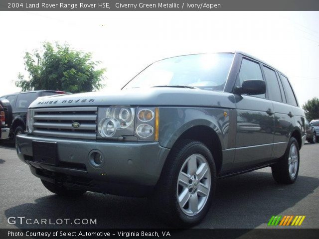 2004 Land Rover Range Rover HSE in Giverny Green Metallic