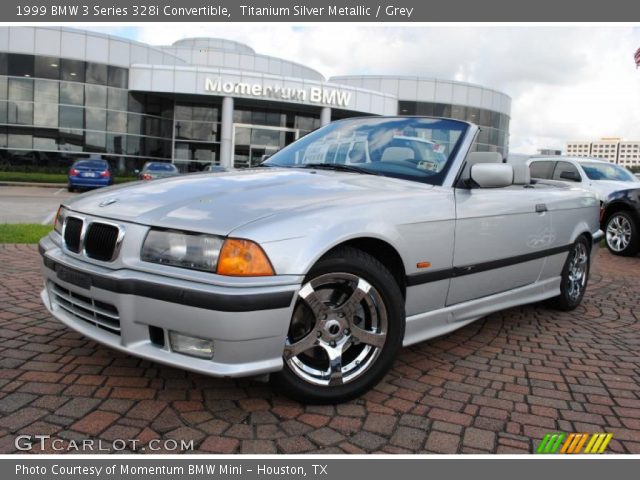 1999 BMW 3 Series 328i Convertible in Titanium Silver Metallic