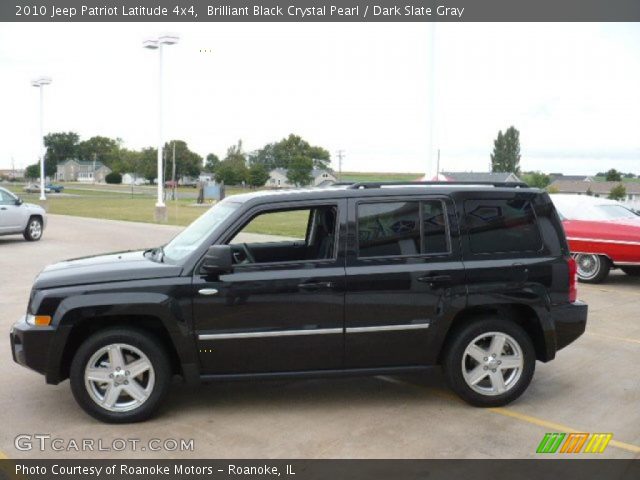 2010 Jeep Patriot Latitude 4x4 in Brilliant Black Crystal Pearl