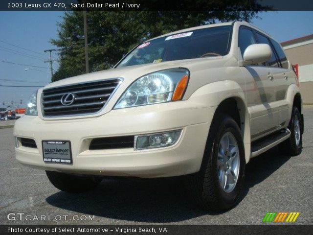 2003 Lexus GX 470 in Sand Dollar Pearl