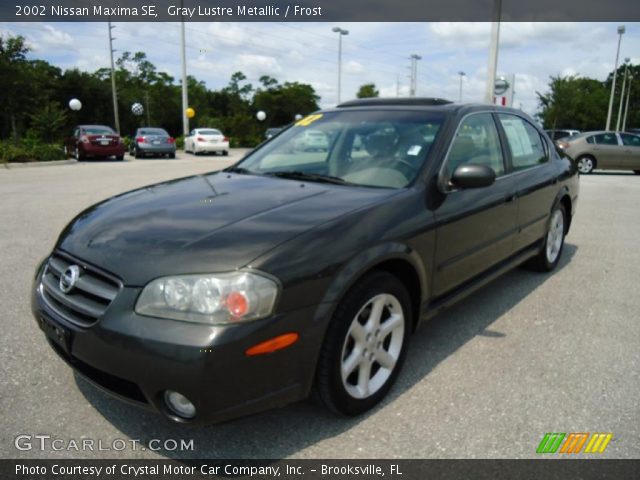 2002 Nissan Maxima SE in Gray Lustre Metallic