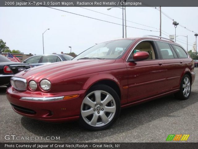 2006 Jaguar X-Type 3.0 Sport Wagon in Radiance Red Metallic