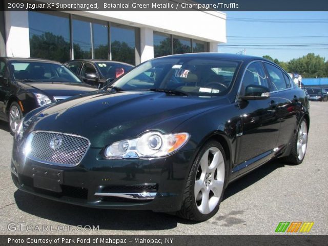 2009 Jaguar XF Supercharged in Botanical Green Metallic