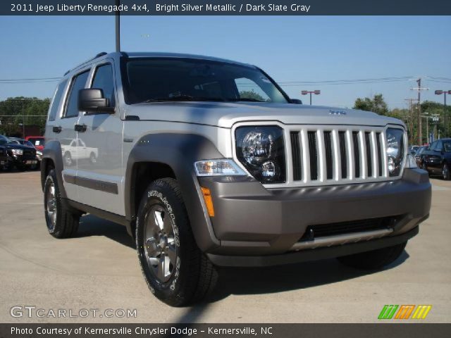 2011 Jeep Liberty Renegade 4x4 in Bright Silver Metallic