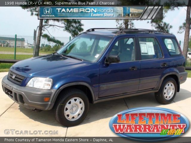 1998 Honda CR-V LX 4WD in Supermarine Blue Pearl