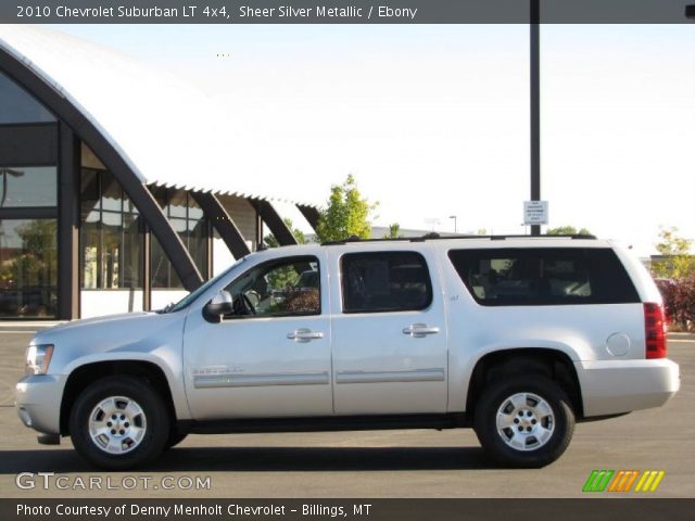 2010 Chevrolet Suburban LT 4x4 in Sheer Silver Metallic