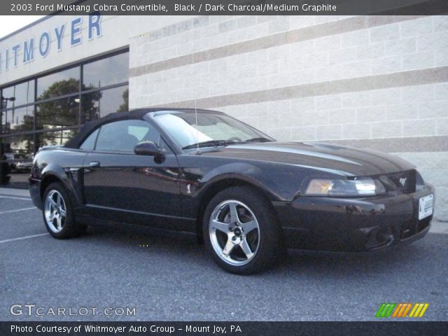 2003 Ford Mustang Cobra Convertible in Black