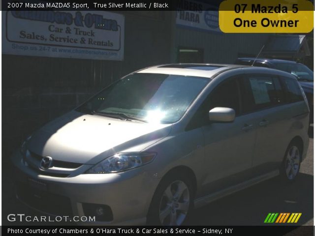 2007 Mazda MAZDA5 Sport in True Silver Metallic