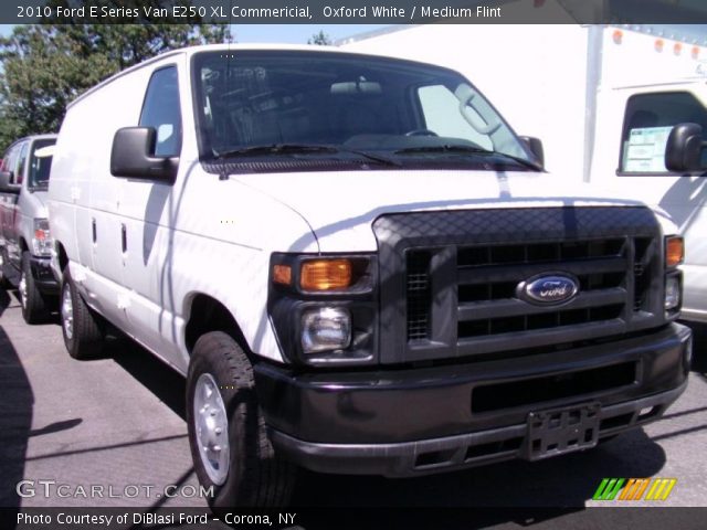 2010 Ford E Series Van E250 XL Commericial in Oxford White