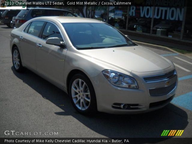 2010 Chevrolet Malibu LTZ Sedan in Gold Mist Metallic