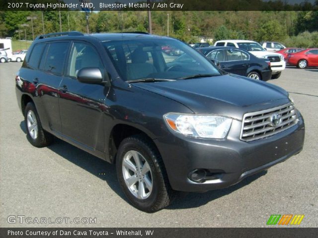 2007 Toyota Highlander 4WD in Bluestone Metallic
